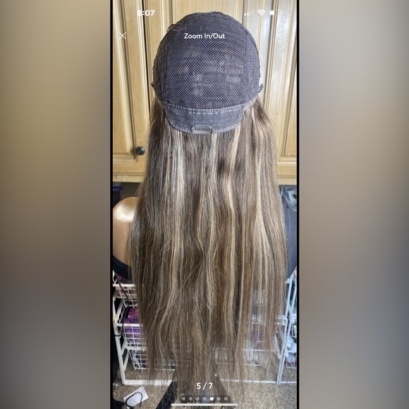 ❤️NEW ❤️26" 100% Human hair  clips hair extension wig❤️ - Picture 5 of 7